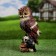 Garden Figure "Council" Brown, 30x13x14cm