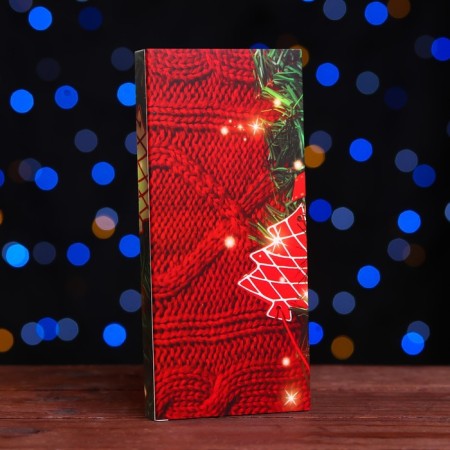 Gift box for tiles of chocolate without a “Knitus” window, 17.1 x 8 x 1.4 cm-1