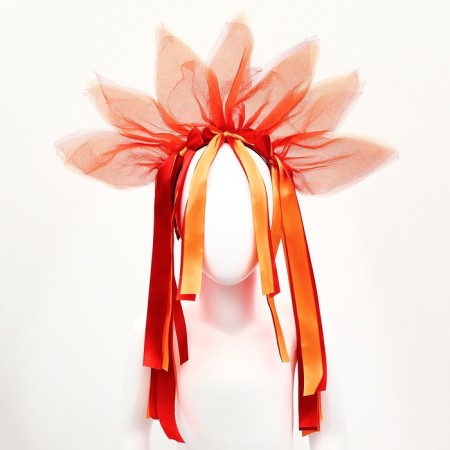Carnival rim "Radiant Sun", color red-orange-11