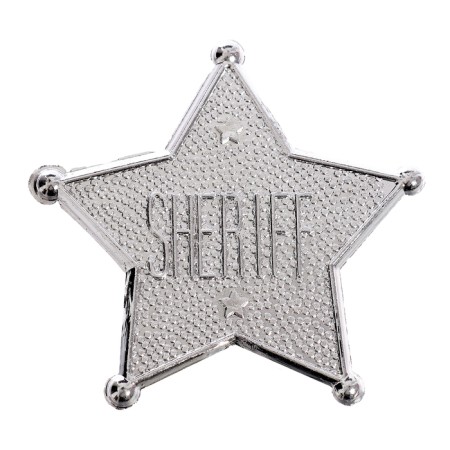 Cowboy set "Sheriff", 2 pistols, mask, badge-6