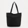 Permanent folding bag on 2 wheels, on the button, the color is black