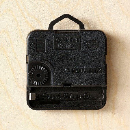 Wall clock, series: interior, "glasses", discrete move, d-23.5 cm-2
