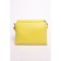 Cross-Body Bag, eco-leather, Ludor lemon, 22x8x17 cm