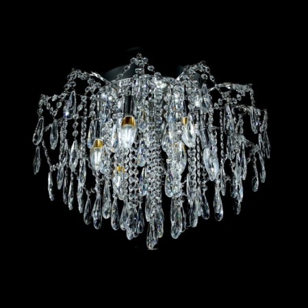 Crystal Crystal Economic light 15545/8+8cr+CL WTLED, 8x40W, E14, 36x55x55 cm, color chromium
