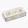 Box for 3 sweets with cells "Golden Snowflakes", 14.5 x 6 x 3 cm, New Year