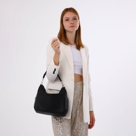Women's bag with lightning, black color-9