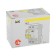 Differential machine IEK, 2P, 3.5 mod., C 20 A 30 mA, type AC, 4.5 KA, AD-12