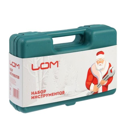 A set of tools in the case of Lom, in the gift packaging "New Year", 7 items-4