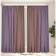 Set of curtains "Canvas", size 200x260 cm, 2 pcs, color violet dusty rose