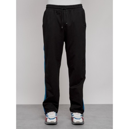 Sports male trousers, size 54, black color-13