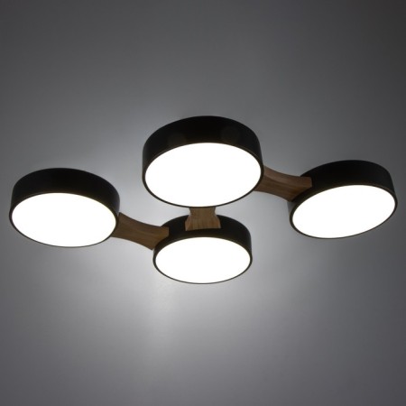 Piartti chandelier 4LED 96W 3000-6000K Black 65x48x5 cm Bayerlux-3