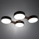 Piartti chandelier 4LED 96W 3000-6000K Black 65x48x5 cm Bayerlux