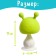 Baby teether for teeth children's "mushroom", mix