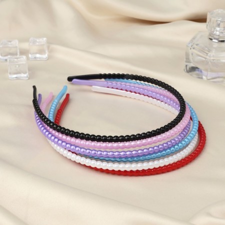 Hair rim "Divina" path, 0.5 cm, mix-1