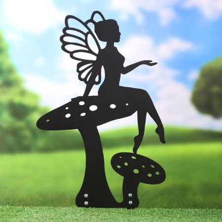 A set of garden figures "Magic Fairies", 2 pcs, 27x39.5cm/33x41cm, black-2