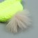Knitted hat for dogs, with pompom, m-l (head volume 28 cm, height 9 cm), mix