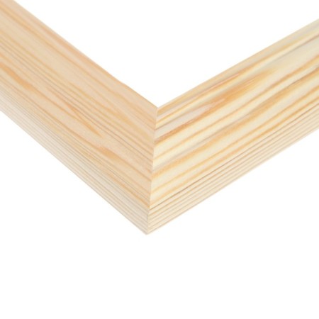 Frame for paintings (mirrors) 60 x 80 x 2.6 cm, wood, berta, unpainted wood (suitable for decoration)-3