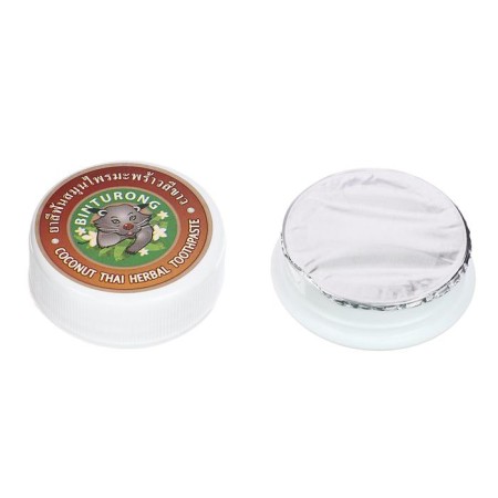 Binturong Coconut Thai Herbal Toothpaste, with coconut oil, 33 g-2