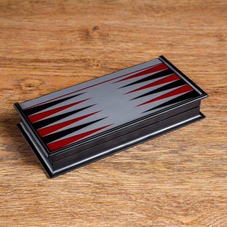 Magnetic backgammon, field 20 × 20 cm, in box-4