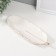 Souvenir ceramics stand "leaf" white 25.5x10x1.5 cm