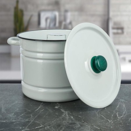Manto car, 9 l, 3 inserts, with a plastic pen, white color-12