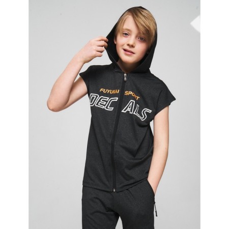Sports suit for a boy, height 164 cm, dark gray color-3