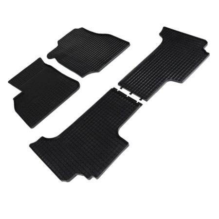 Rubber rugs ’grid’ for Toyota Land Cruiser (J100), 1998-2002
