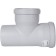 Cross sewer stout SKB-0017-011087 D = 110 mm, 87.5 °, 2-plane, silent