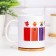 Sublimation mug "Detachment table", 320 ml, with application