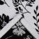 Ethel Napkin Flowers Black 30x45 cm View 2, 100% PE, 370 g/m2