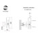 Sconces st. SL1180.201.02. Treviso. 2x40 watts, E14, 12x36 cm, golden color
