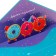 Money envelope "On Birthday!" cutting, part inside, donut, 9.3x19 cm