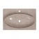 Furniture Santa “Vega 70” 900142, cast marble, river sand color
