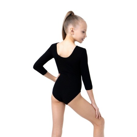 A swimsuit for gymnastics and dancing Grace Dance, p. 36, black color-1