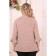Female jumper, size 56, pink color