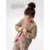 Cardigan Children's Knit, height 116 cm, beige color