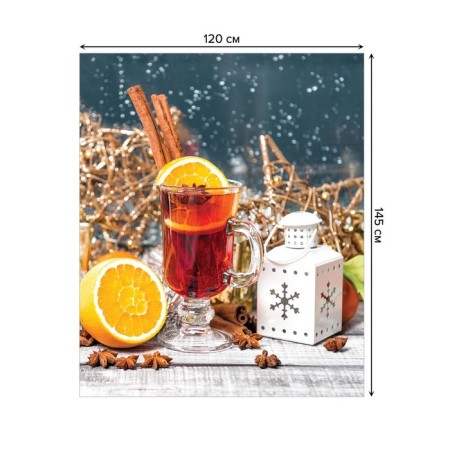 The tablecloth “warm up”, rectangular, oxford, size 120x145 cm-1