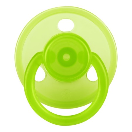 Nipple - Silicone dummy classic, from 6 months., Mix color, set 2 pcs.-1
