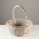 A set of baskets, 3 pcs, 43x16/42 cm, 35x14/35 cm, 28x12/20 cm, willow
