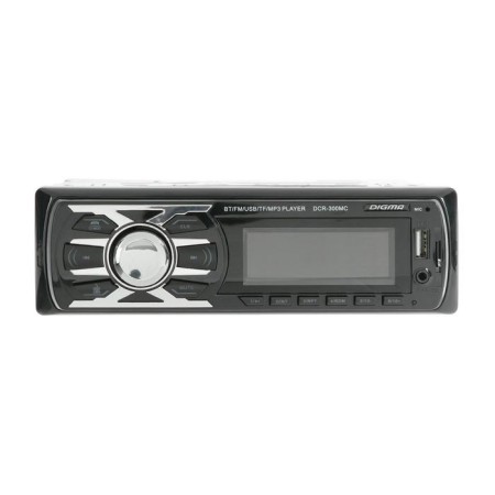 DIGMA DCR-300MC 1DIN, 4 x 45 W, Bluetooth, USB, SD, AUX