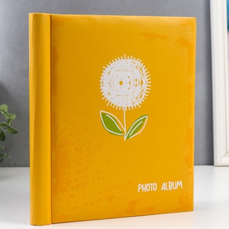 Photo album 30 magnetic sheets (60 steers) "Dandelions" 23x28 cm