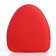 Baby backpack for girls, 23x20.5 cm, lightning department, red color