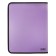 A4+, 600 μm lightning folder, Erichkrause "Manga Faces" 251x330x30mm, plastic, zipper around, purple, mix