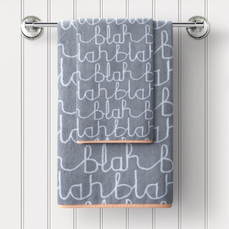 Tensor Guten Morgen Blah-Blah, 500 g, size 50x90 cm, color gray.