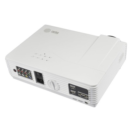 Projector CACTUS CS-PRO.09WT.WXGA-A, 3000LM, 1280x720, 2000: 1, lamp resource: 50,000h, USB, HDMI 93551-5
