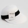 Female wicker cap minaku color white, rr 58