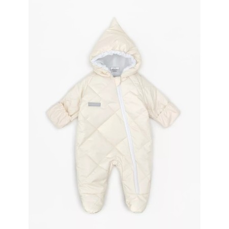 Combineson Children's demi -season quilted amrobaby elf, height 62 cm, dairy color-11