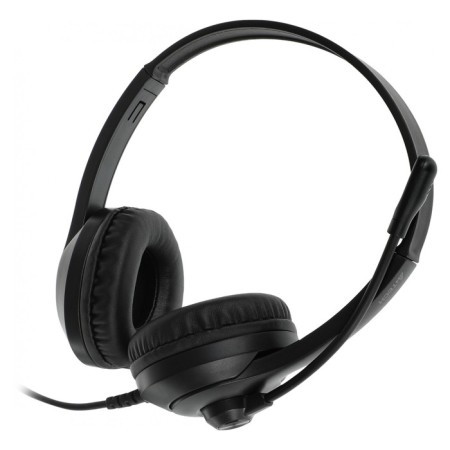 Headphones with A4Tech FSHELER FH100U Microphone Black 2M Patching Head (FH100U (Stone 106857-9
