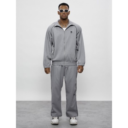 Sports suit men's, size 54, gray color-19