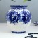 Vase "Lilac", h = 26 cm, gzhel, aut. Kiselev A.